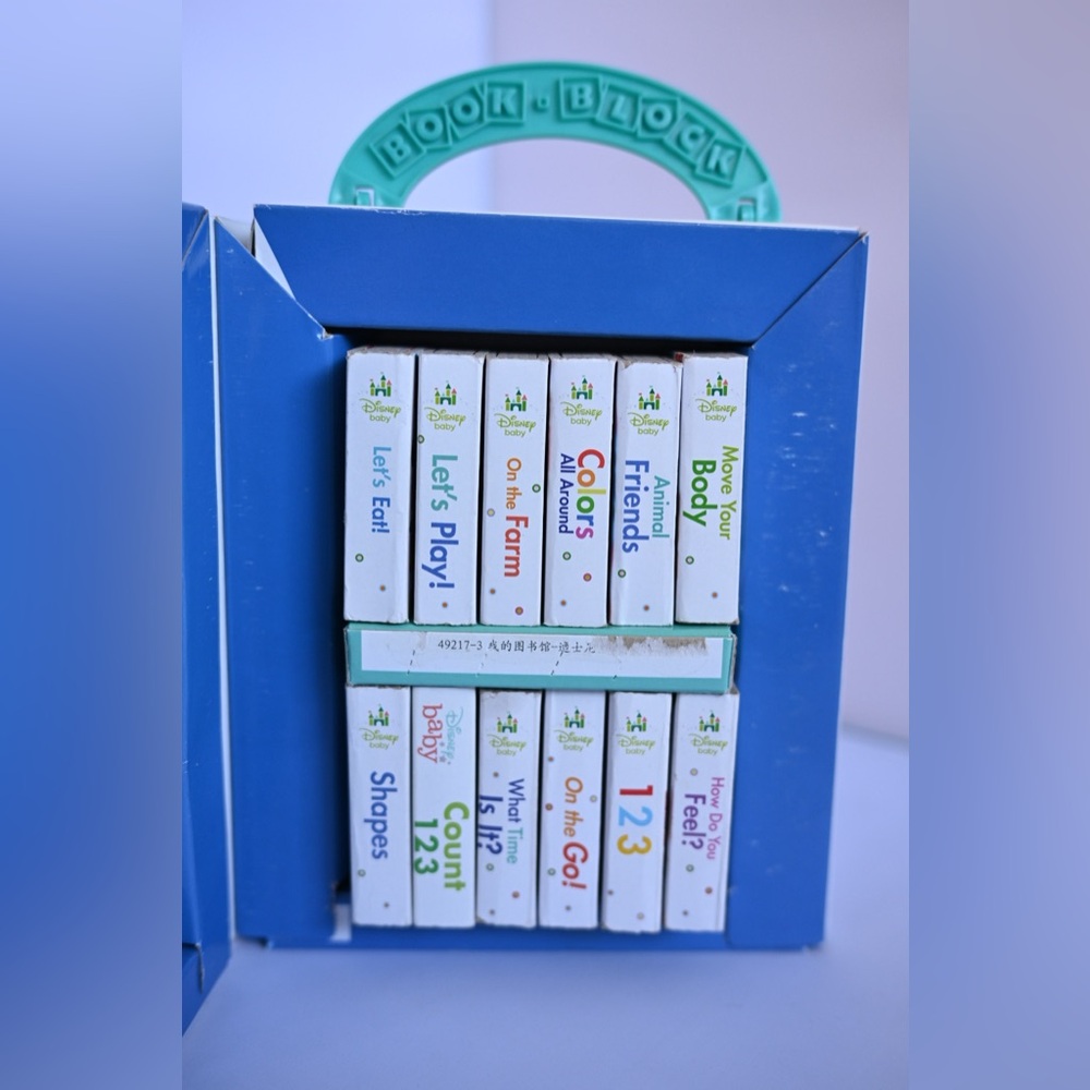 Disney Baby Board Set Classic Disney Character “Book Block” Edition - Picture 5 of 8